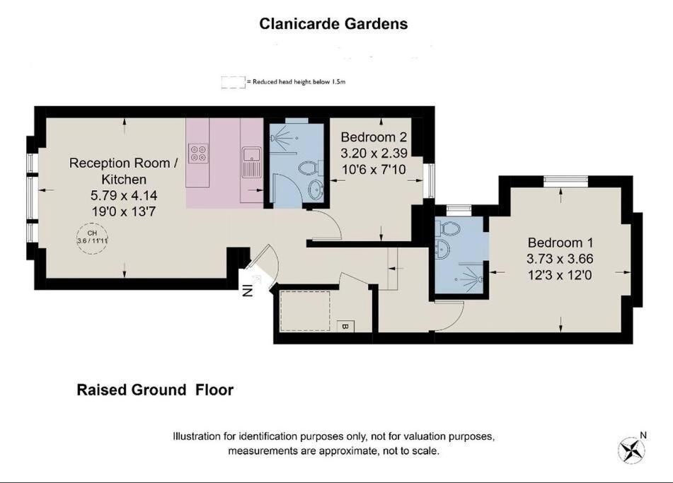 Idyllic 2bed 2bath Apartment *